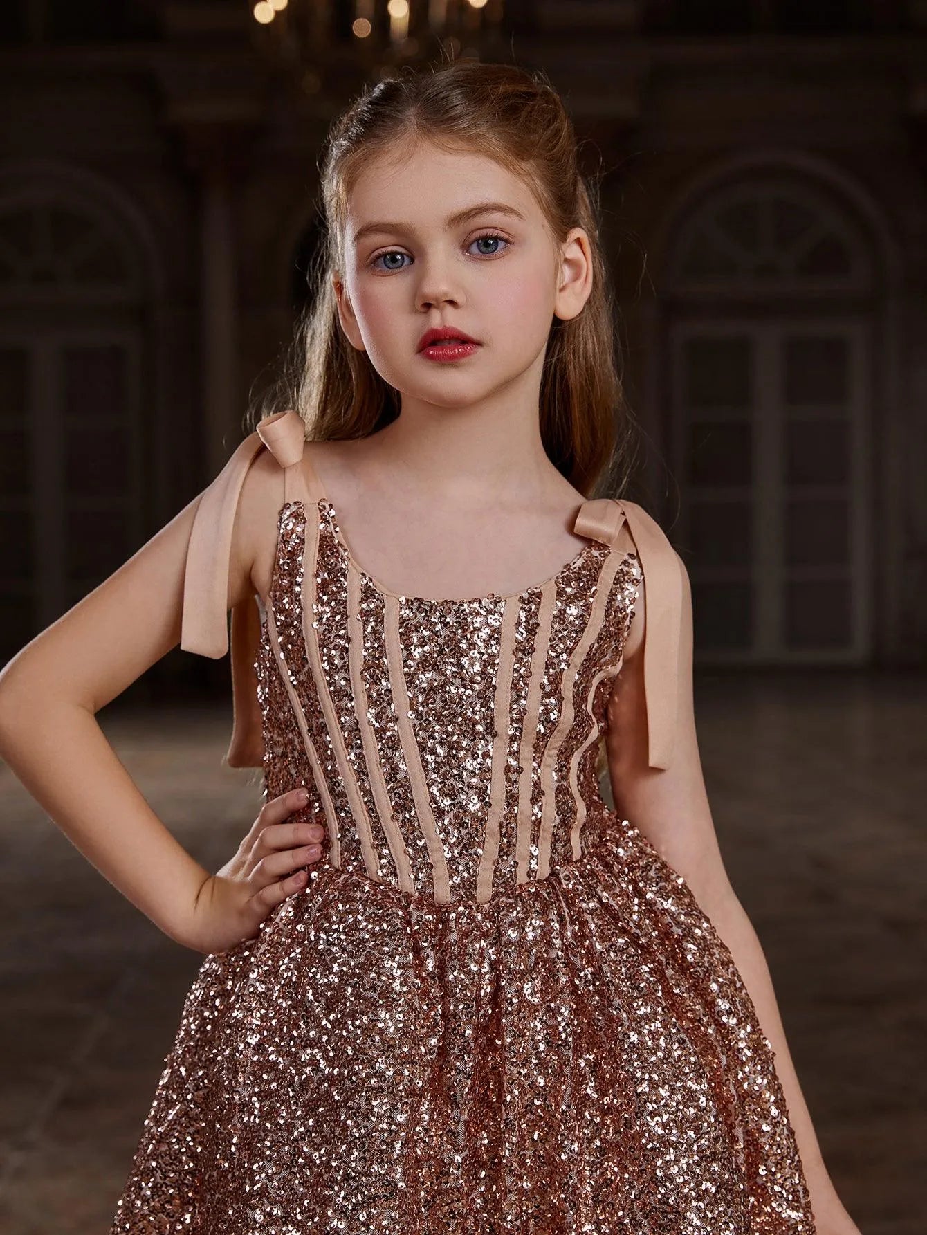 Tween Girls' Sparkling Sequin Cami Dress